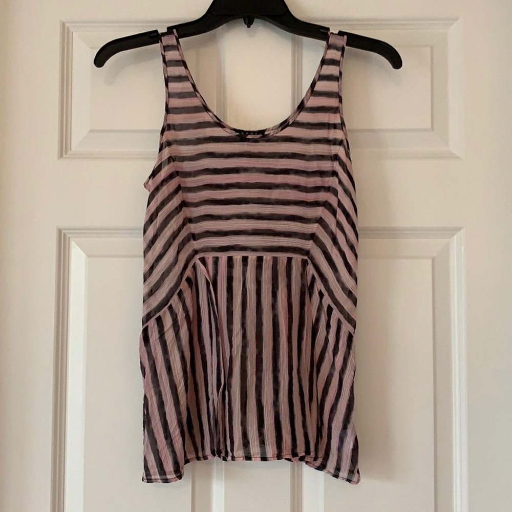 Theory sheer silk cami